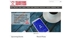 Desktop Screenshot of felixstowehockeyclub.co.uk